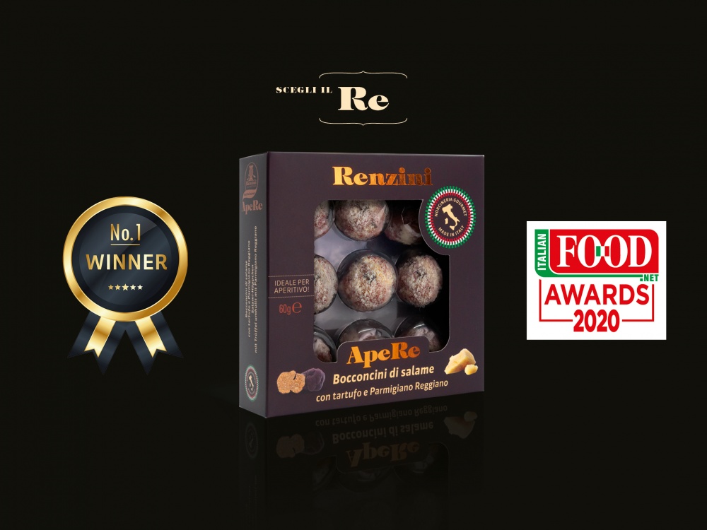 Renzini wins the Italian Food Award